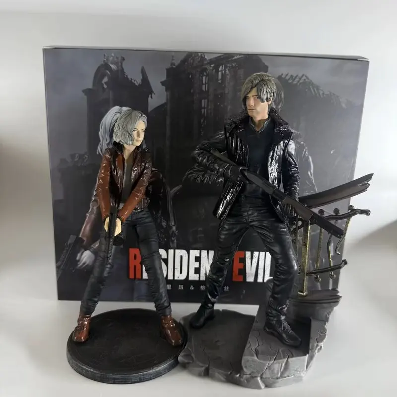 Nouvelle figurine d'action Leon·Scott·Kennedy Grace Ashcroft de l'anime Resident Evil Requiem en stock, modèle de jouet, décoration, cadeaux