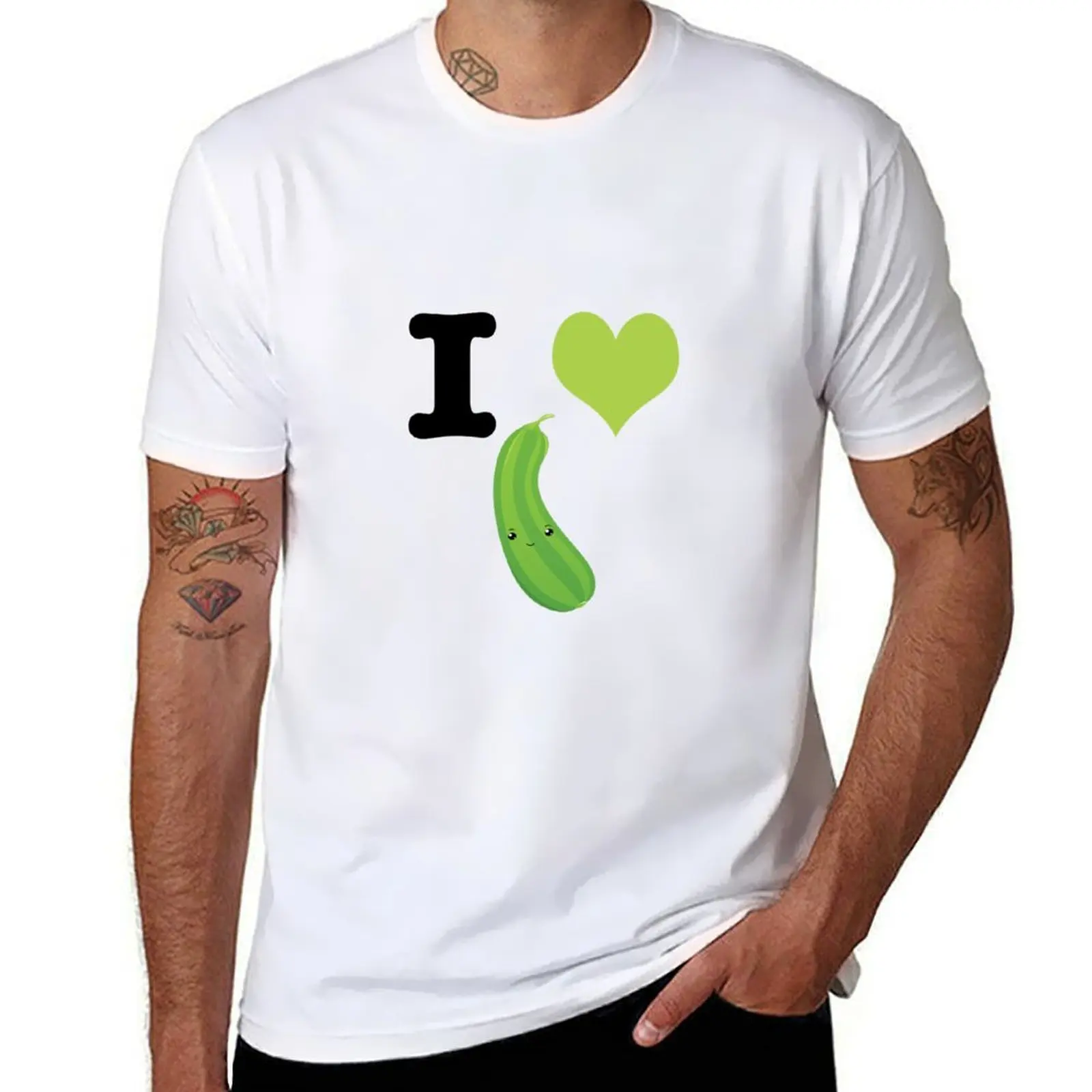 

Cute Kawaii I Heart Zucchini T-Shirt g man t shirts for men man t shirts for men T-Shirt