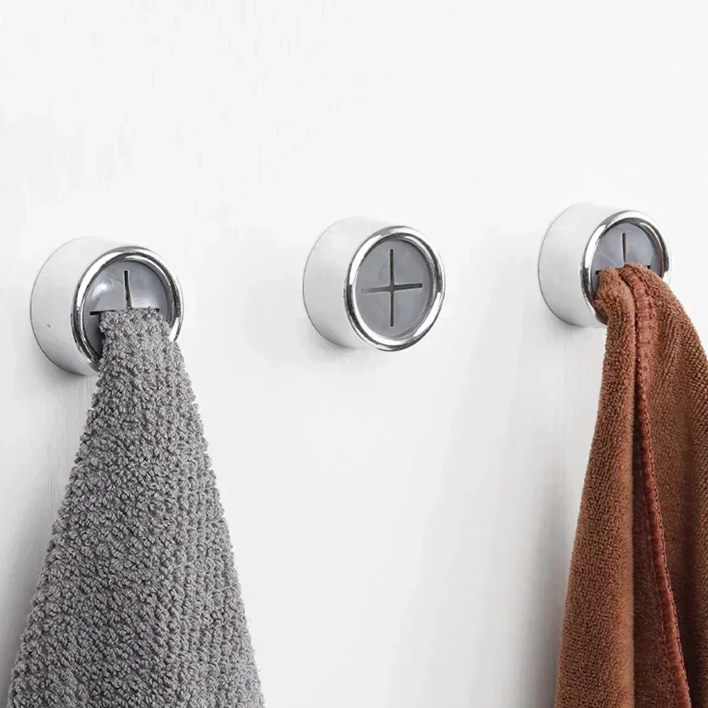 Self Adhesive Towel Plug Holder Wall Mounted Bathroom Organizers Towel Hooks Storage Rack Kitchen Rags Dishcloth Clips