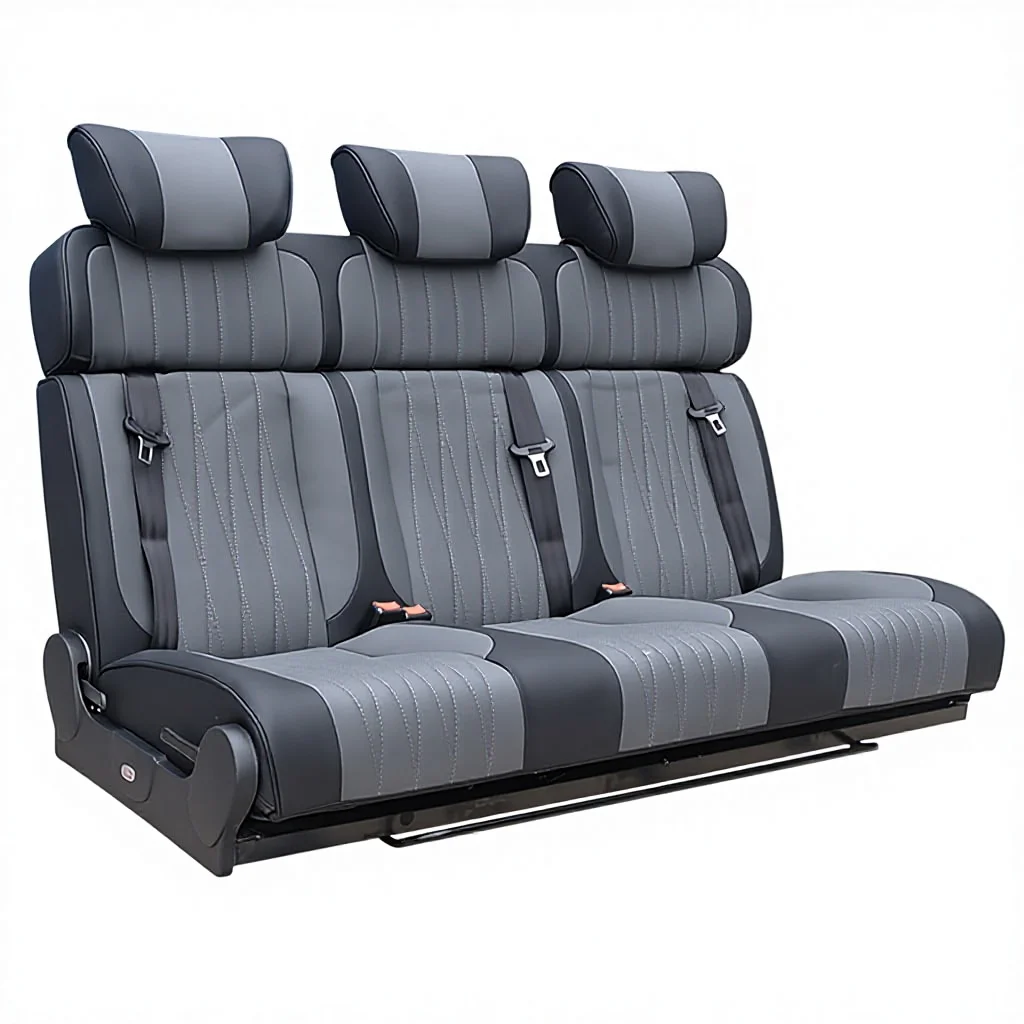 RV Swivel Seat, Business Camper Two-Seater 2026 Customized Reversible SOFA Bed Rear Seats for RV Business Vehicle Car Seats