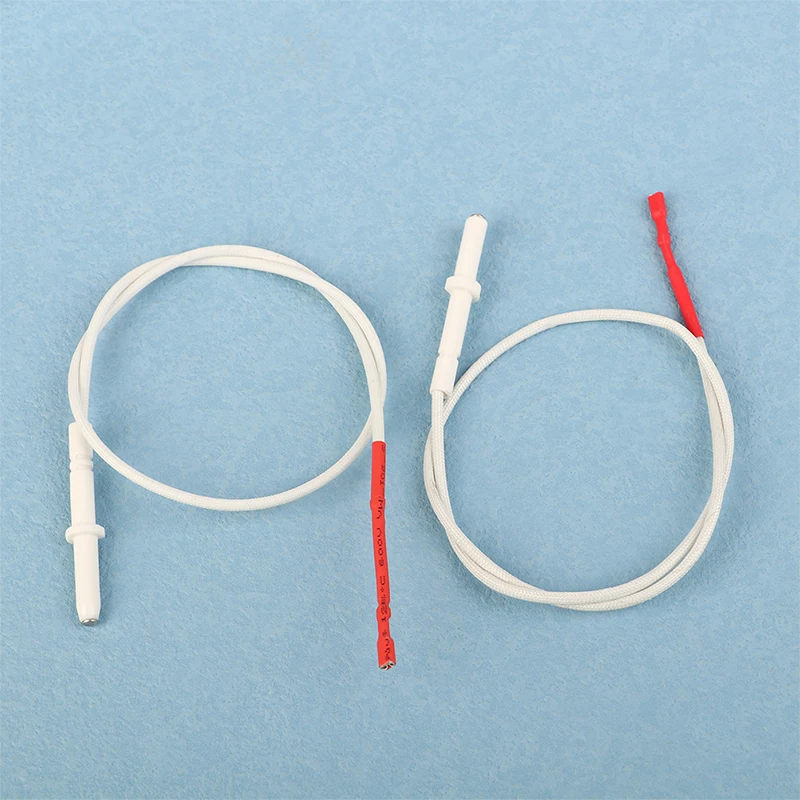 18/20/24/26/28mm Line Gas Cooker Range Stove Spare Parts Igniter Ceramic Electrode With Cable Rod Ceramic Gas Cooker Tools