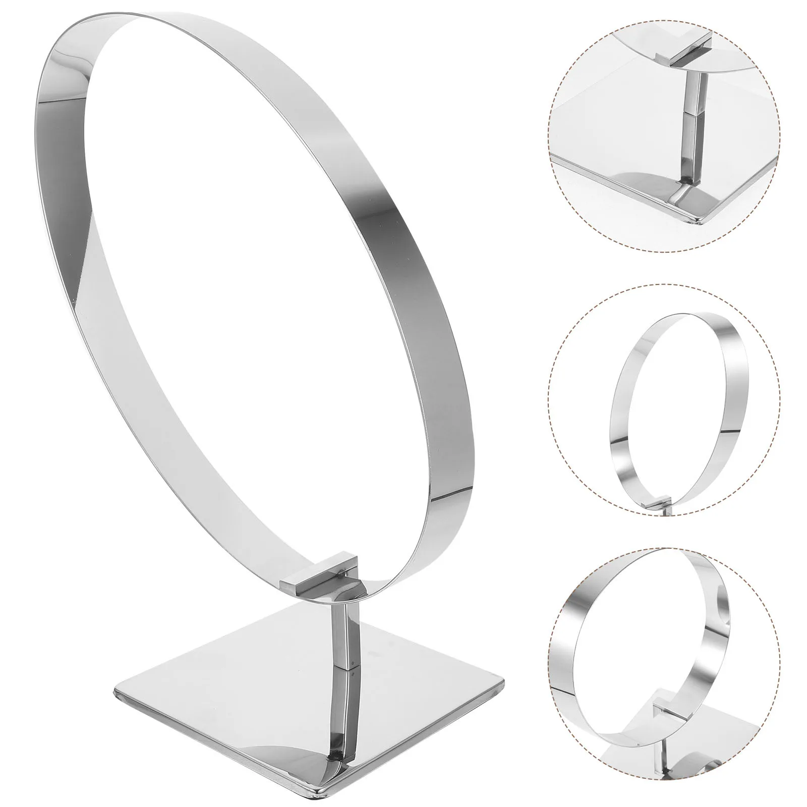 

Belt Display Rack Stainless Steel Smooth No Burrs For Closet Store Home Organization Belt Storage Holder Organizer