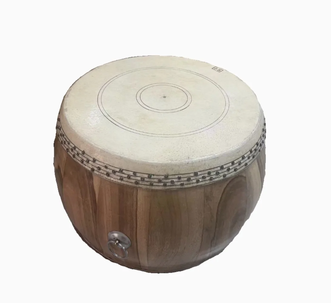 

Cowhide drum Chinese drum 10 inches Percussion instrument