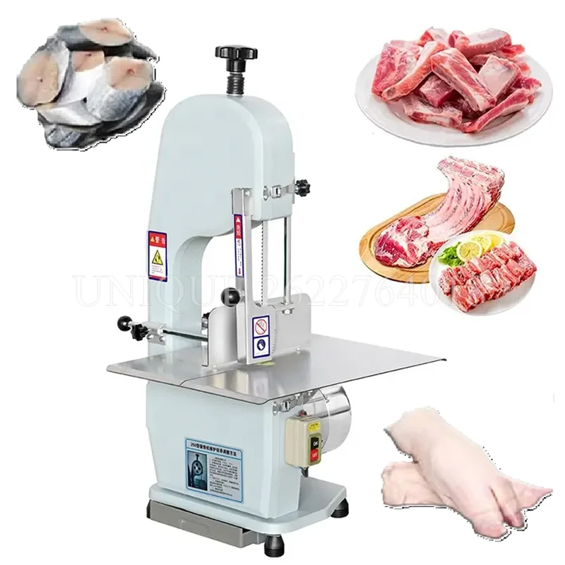 Commercial Electric Bone Saw Cutting Machine Commercial Food Processor Desktop Cutter Small Meat Grinder Meat Cutting Machine