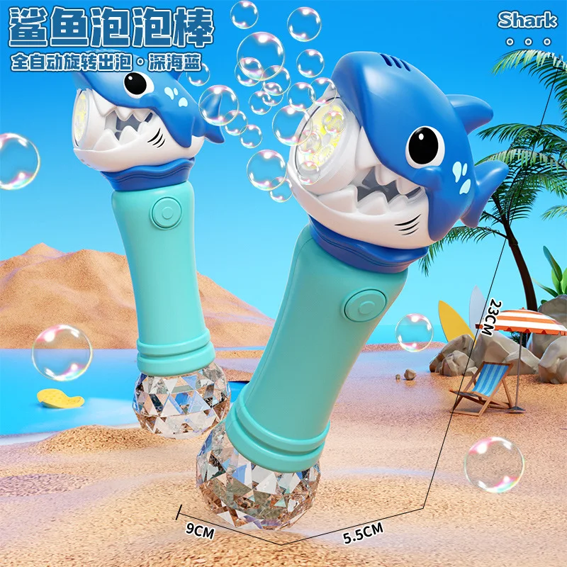 Il mini dinosauro soffia bolle di sapone bambino Bubble Blaster cartone animato Tyrannosaurus animale Bubble Maker bambini sapone acqua giocattoli all'aperto