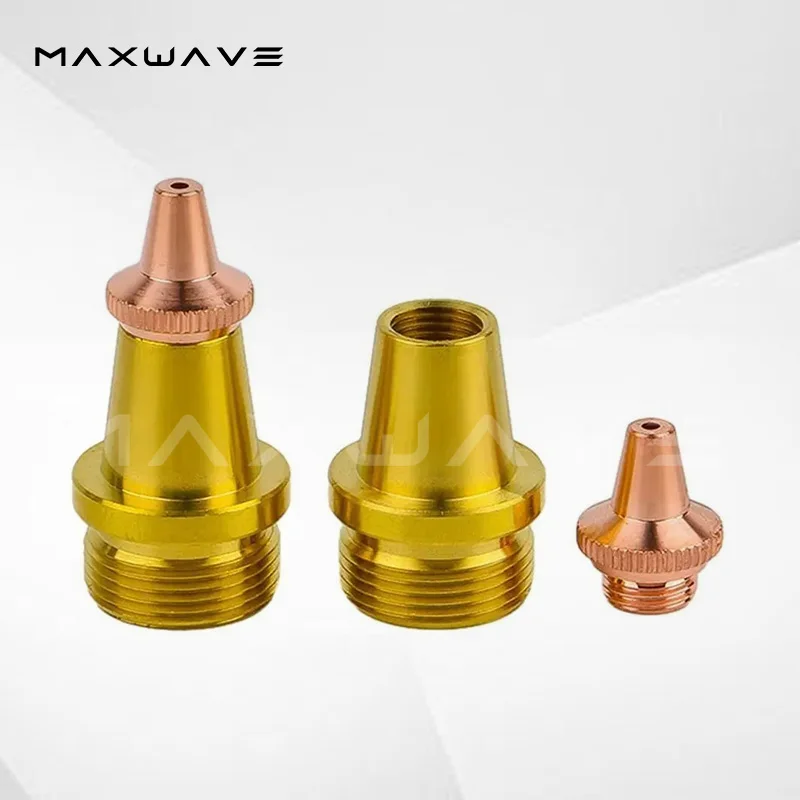 5pcs Welder Nozzle Part Kit 15AK Conductive Tip Nozzles Contact Tips For MIG Welding Torch Welding 0.6/0.8/0.9/1.0/1.2mm