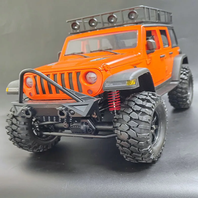 MN MN128 MN86 Wrangler Babos G500 RC Car Spare Parts Upgrade Modified 1.9 Inch 96mm Climbing Car Wheel Skin + Hub + Sponge Liner