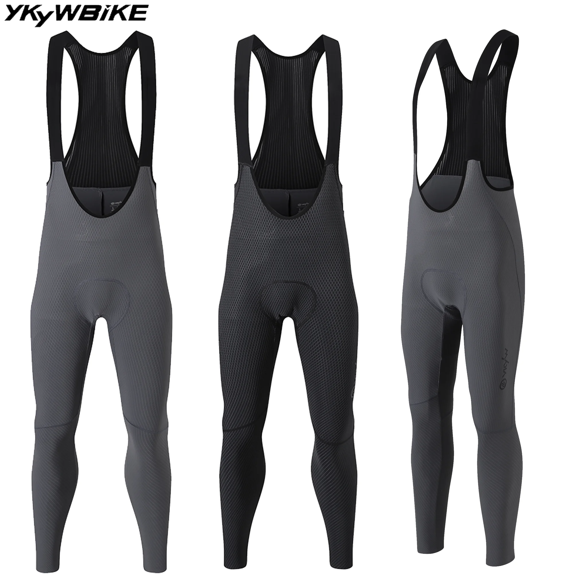 YKYWBIKE Spring Cycling Bib Long Pants Men Bicycle Bibs Tights  Japan 120kg/m³ Padding 7 Hours Riding Road Bike Bib Long Pants