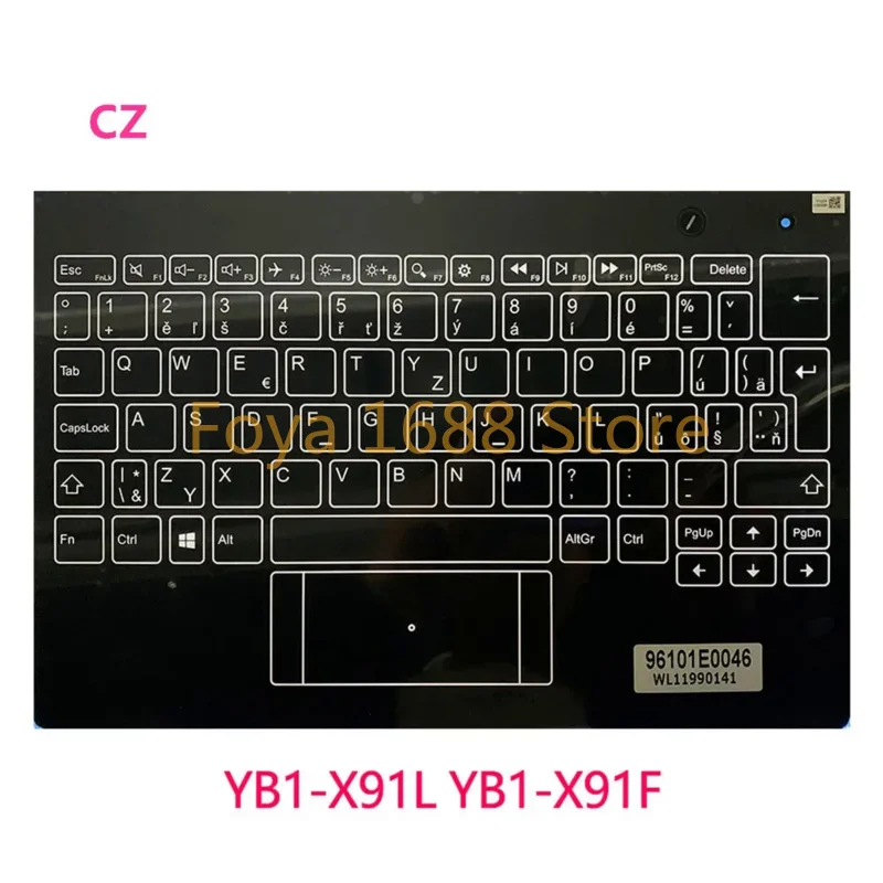 NEW Touch keyboard backlit For Lenovo YOGA BOOK YB1-X91L YB1-X91F KR TW CZ