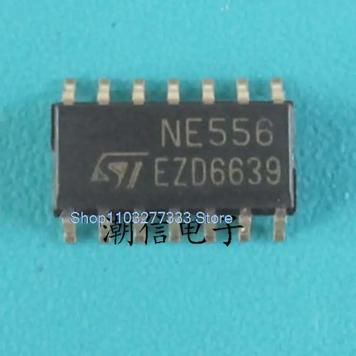 

10PCS/LOT NE556 SOP-14