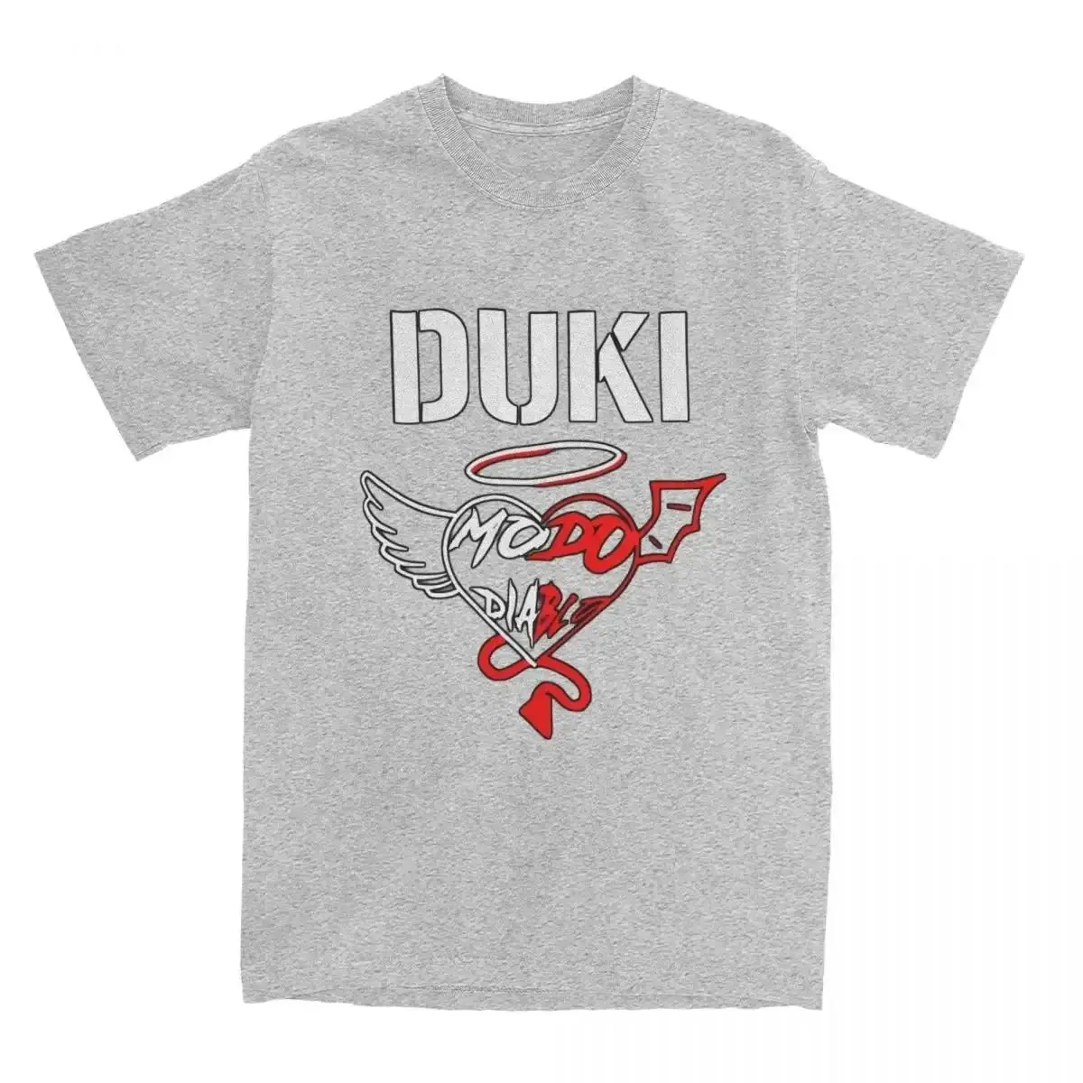 Streetwear Duki T-Shirt Ladies Unisex Casual Short Sleeve Cool Modo Dlablo Y2K Fun O Neck Harajuku Women Tees Oversize Tops
