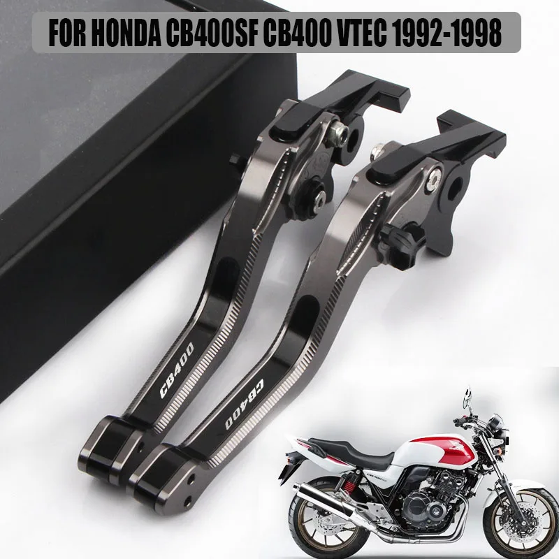 

FOR HONDA CB400 SF CB400SF CB400 VTEC 1992-1998 Motorcycle 3D Brake Clutch Lever Aluminum CNC Adjustable Motorbike Brake Lever