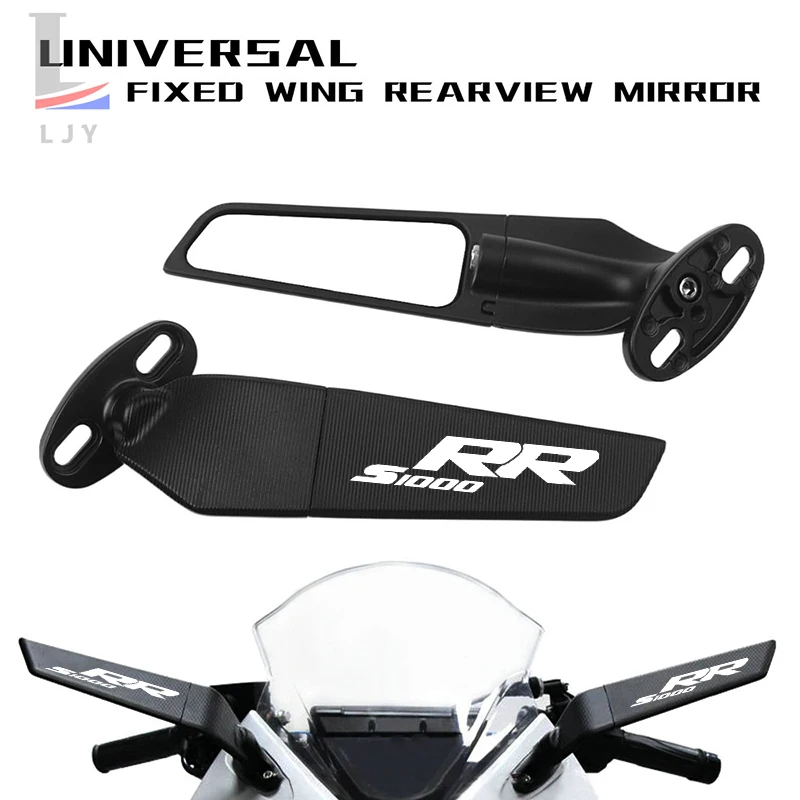 Motorcycle Mirrors Stealth Winglets Mirror Caps For BMW S1000RR S 1000RR S1000 RR All Years