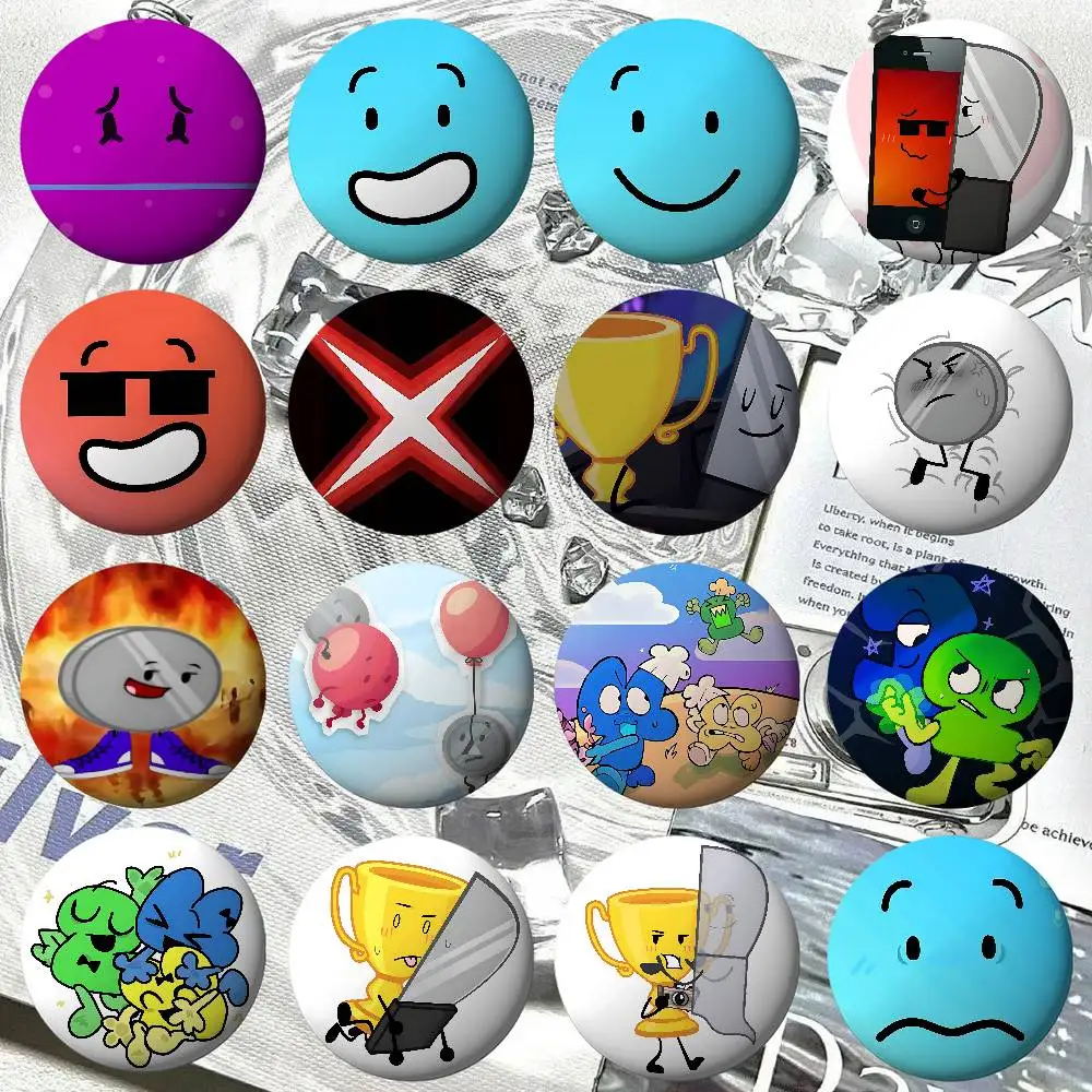 Cute I-inanimate I-insanityS Kawaii Badge Pins For Friend, Backpack, Clothing, Collectible Accessories, Jewelry Gift