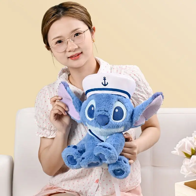 ディズニー純正人形 リロ＆スティッチ セーラースーツ キーホルダー ぬいぐるみ かわいい漫画 寝室 ソファ枕 クリスマスと誕生日プレゼント