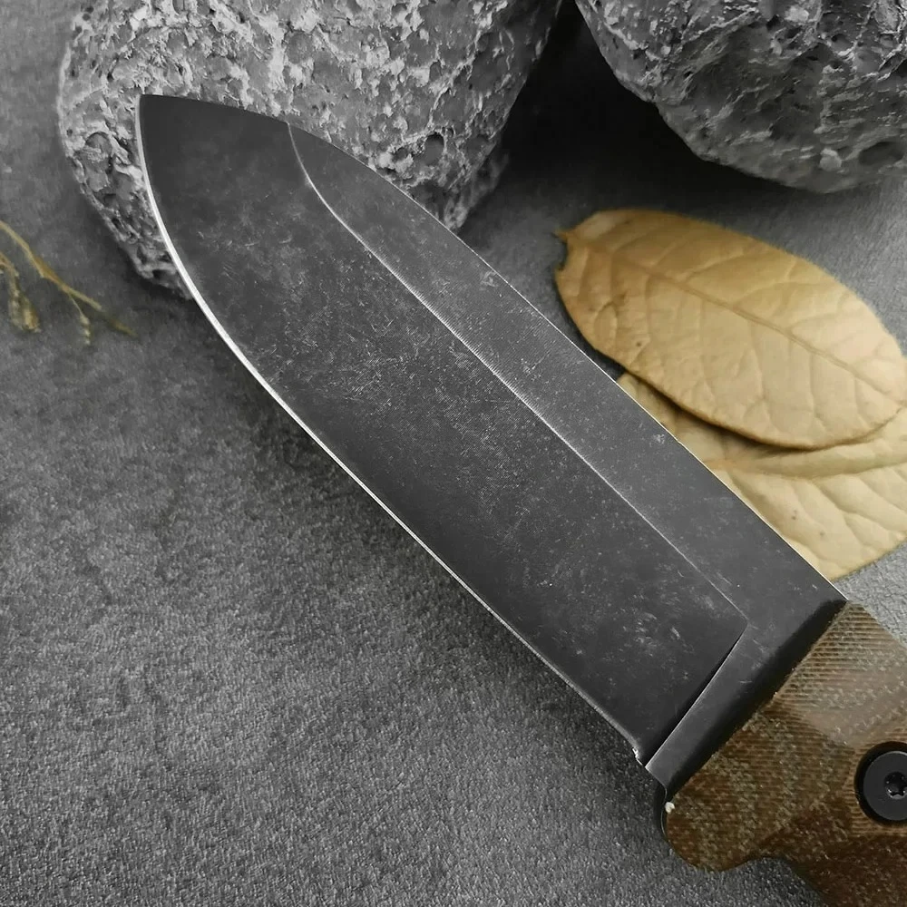 PR4 Multi-purpose Outdoor Fixe - đánh giá và giá Bushcraft Knife Fixed