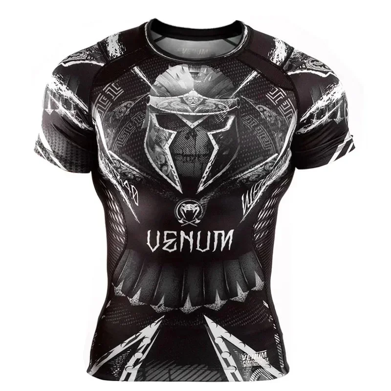 2024 New Men's T-shirt Summer Short Sleeves Snakehead 3D Print Tees Fashion Breathable Fitness Tops Oversized Shirt Men Clothes