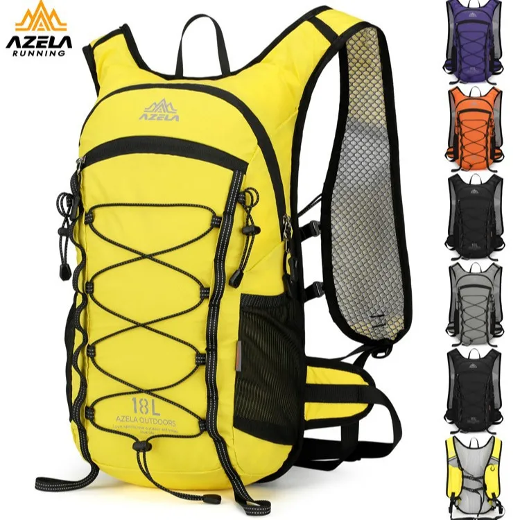 Nylon ultra light running cycling water bag backpack multi-function color collision large capacity hiking hiking backpack