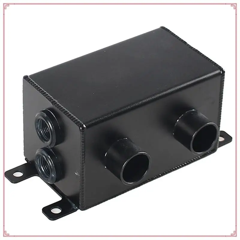 

Car Modifcation Universal Oil Breathable Pot AN10 1.2L Oil Catch Can With Air Filter Breather Kit