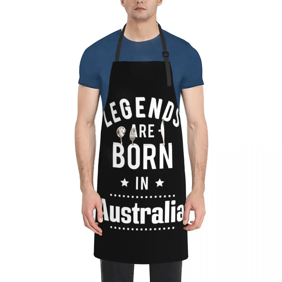 

Legends Are Born In Australia Apron cookings for women Kitchen Items Waiter Uniforms Apron