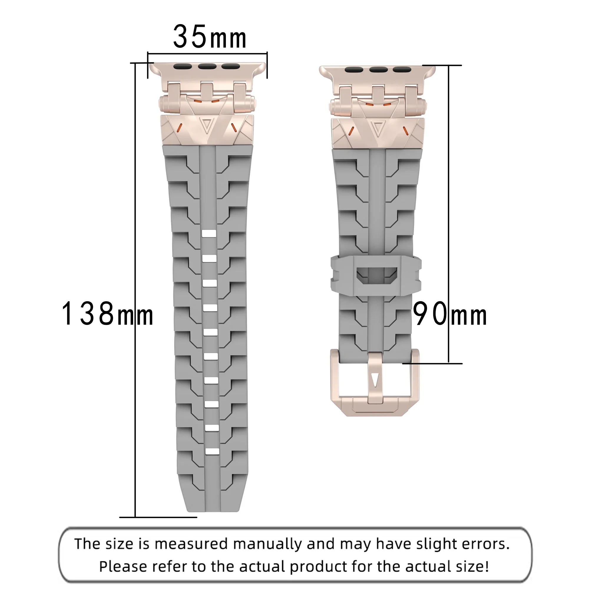 Metal Silicone Strap for HK10 Ultra 3 Smart Watch HK9 Pro Max Ultra 2 44mm 45mm 42mm 38mm 49mm HK8 H12 Ultra DT8 Plus S9 SE Band