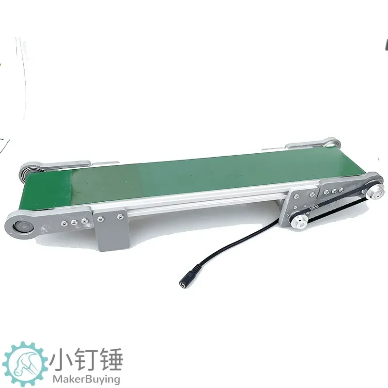 Suitable for Small Tabletop Conveyor Belt Machine Electric Speed Regulation Friction Experiment Model for Middle School