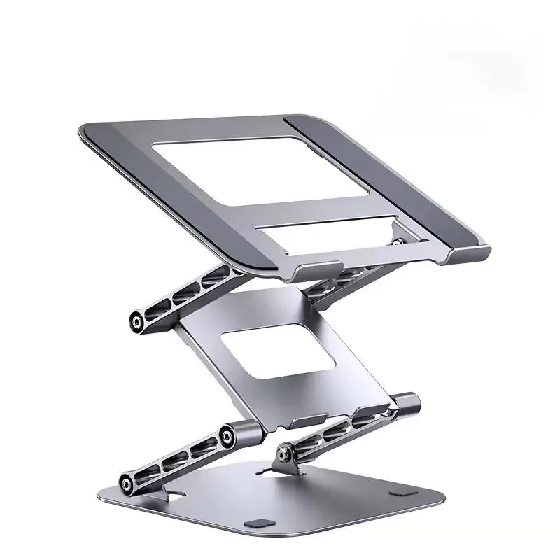 Heightening Heat Dissipation Carbon Steel Three Layer Laptop Tablet Stand