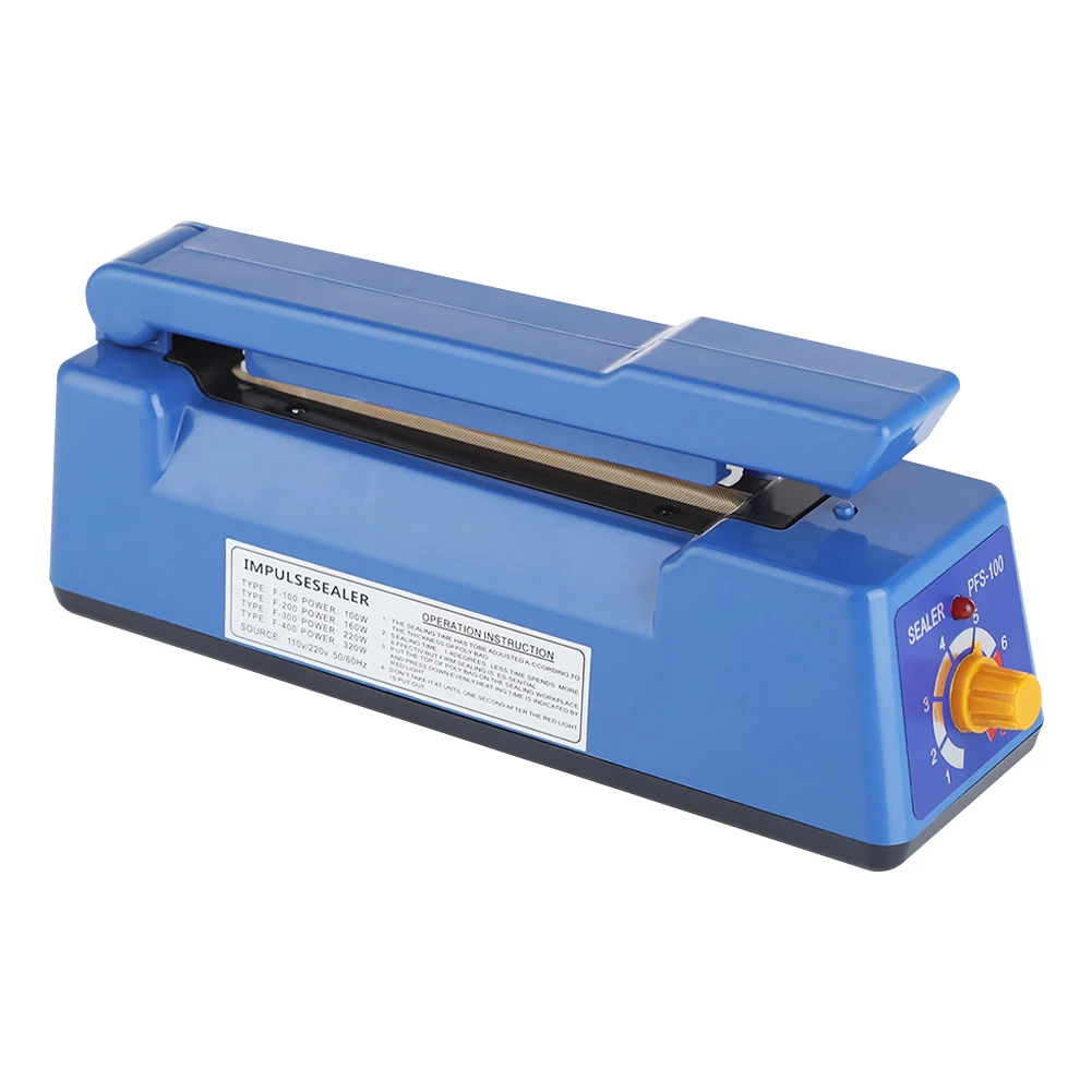 الحرارة ختم اليد دفعة السدادة ، المحمولة المطبخ الغذاء السدادة ، قابل للتعديل المنزلية الغذاء أداة التعبئة ، 100 مللي متر ، 200 مللي متر