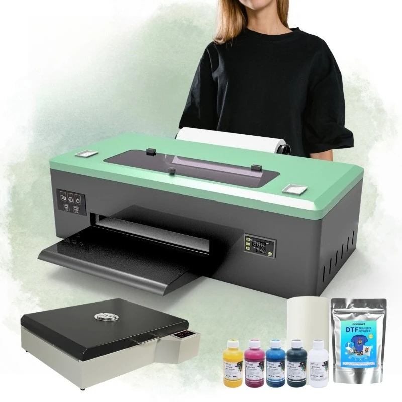Textile T-Shirt 35cm A3 Transfer 1390 Pet Film 13Inch DTF Printer Printing Machine