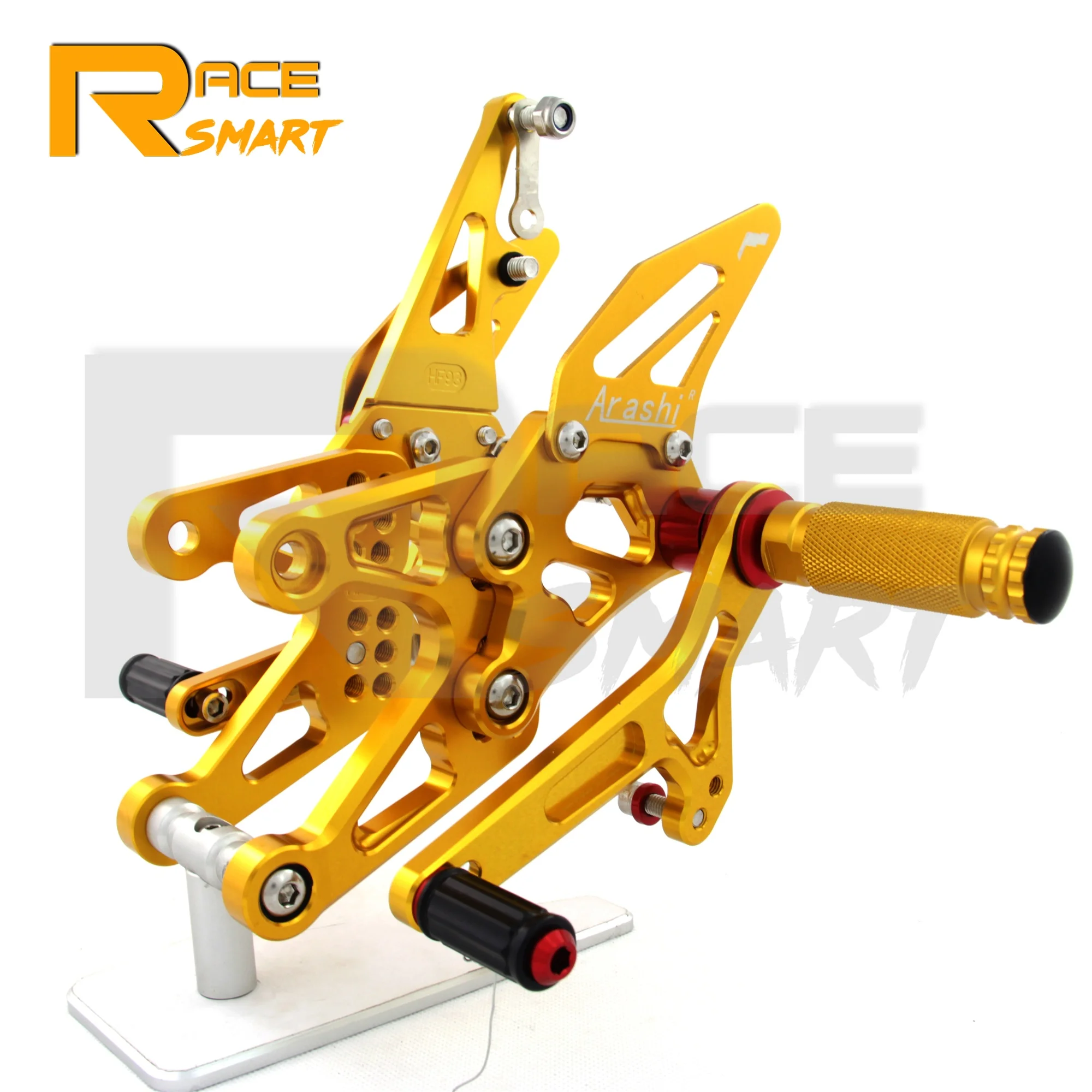 

For YAMAHA YZF-R1 2007-2008 Motorcycle CNC Adjustable Rear Footrests Rearset FootPegs Foot Rest Pegs Pedal YZFR1 YZF R1 Black