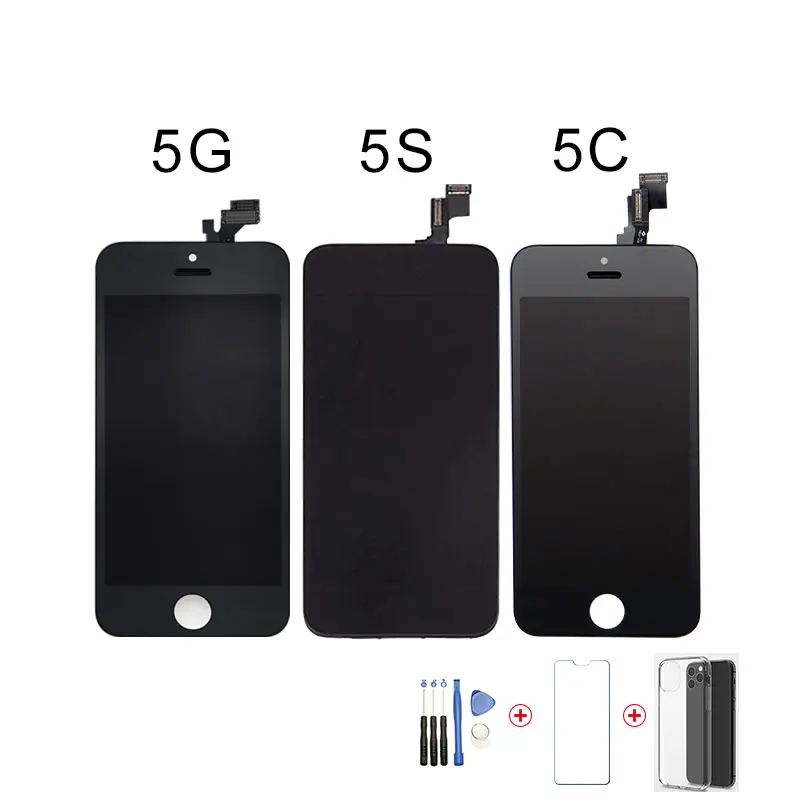 

AAA+++LCD Display For Apple iPhone 5 5G 5C Touch Screen Digitizer Assembly LCD Replacement Parts For iphone5 5S SE