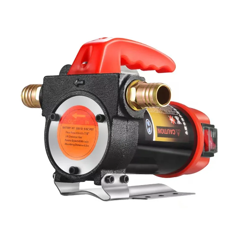 Elektryczna pompa do przetaczania paliwa 12 V/24 V/220 V/990 W Dozownik paliwa do oleju napędowego Automatyczny Atart-stop do oleju napędowego/żydla/białego oleju