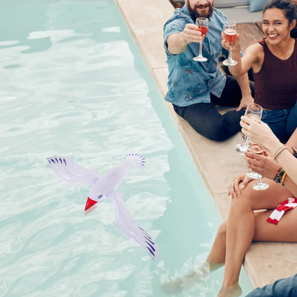 

4pcs Inflatable Seagull Water Balloons Beach Party Decorations Pool Toys Kids Birthday Favors Large Bird Toy