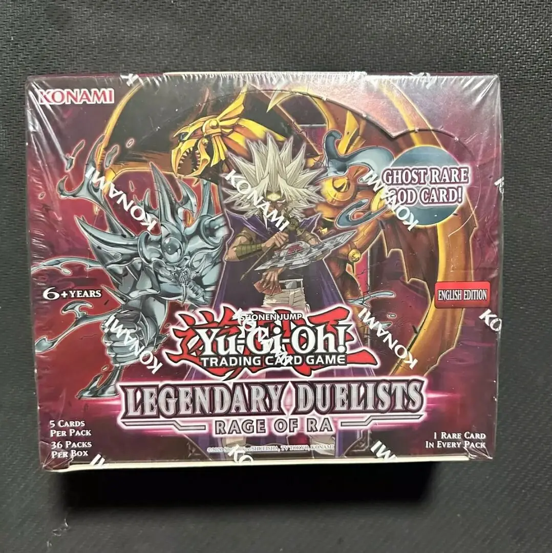 

Yugioh Master Duel LED7 Legendary Duelists Rage of Ra 1st Edition Booster Box TCG