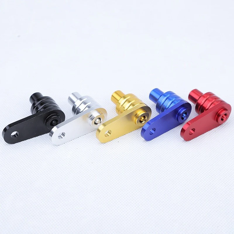 1Pc Universal Electric Vehicle Motorcycle Parking Brake Lock Lever Buckle Anti-Fall Cow Horn Lock Auto Modification Accessory