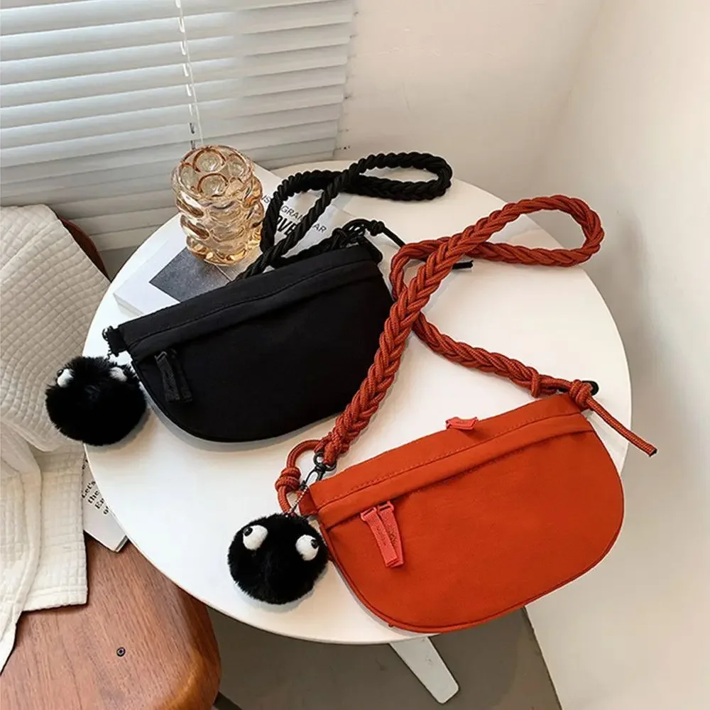 Small Canvas Shoulder Bag Women's Underarm Bag Messenger Bag Crossbody fashion  handbags handbags for women сумка баленсиага