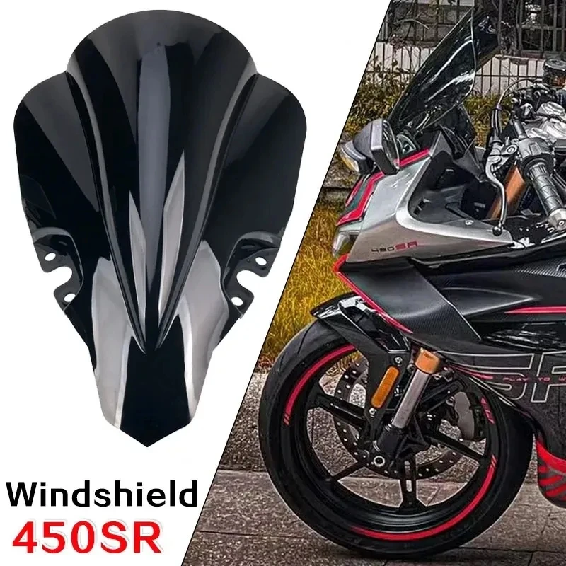 

For CFMOTO 450SR 450 SR NEW Motorcycle Accessories Screen Windshield Fairing Windscreen 2022-2023