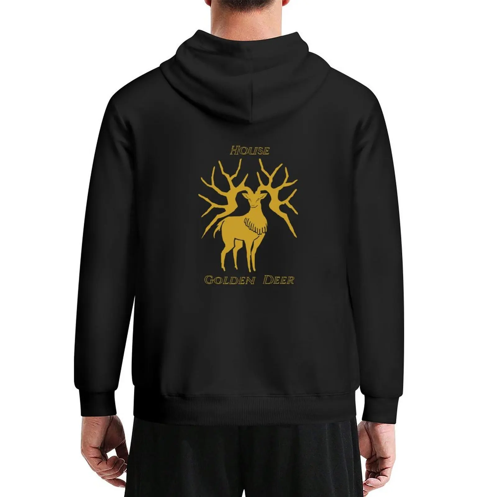 

House Golden Deer Hoodie male clothes autumn jacket men men's winter sweater men wear man hoodie