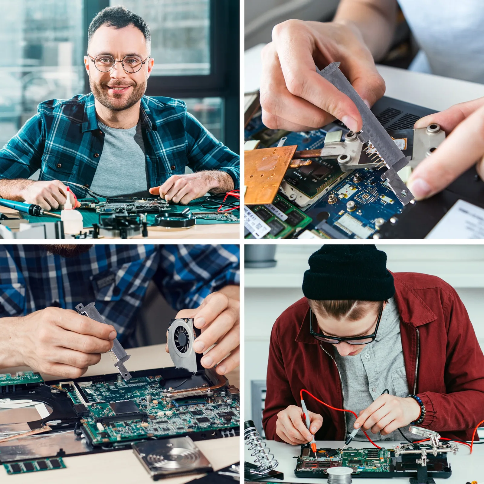 

Высококачественный адаптер-коннектор для жесткого диска 2,5 дюйма для ремонта и модернизации ноутбуков, совместимая запасная часть-интерпозер