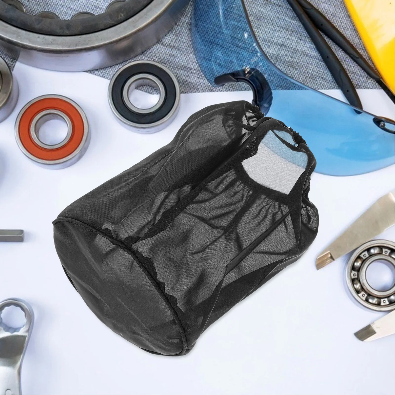 

Car Intake Filter Mesh Oil Water Separator Dust Cover Durable Protective Engine Intake Filter Protector Car Protective Cover