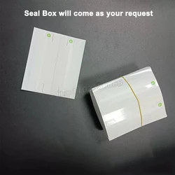 OEM Factory Mobile Phone Box Paper Seals Stickers For Apqle 17 Air 17Plus 17ProMax 16 15 Plus Pro Max Outer Packing Wrap Sealing