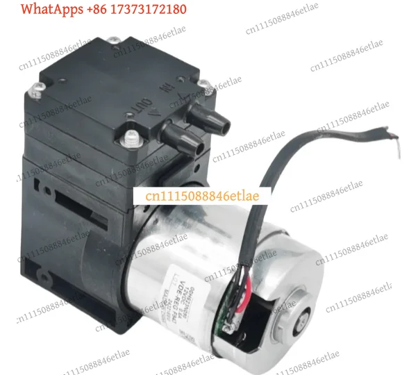 LKB  12V DC Brushless Micro Diaphragm Vacuum Pump -80kPa Negative Pressure Suction Air Pump for Medical Lab