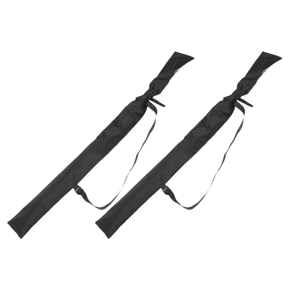 2 Pcs Sword Pouch Backpack Carrying Case Storage Bag Polyester Strap Swords Multifunctional