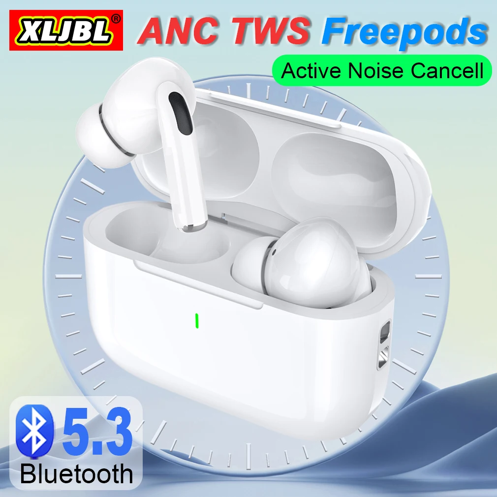 

Orignal Buds 4 Pro Bluetooth Headsets Wireless Earphone ANC Active Noise Cancelling Touch Control Sports HiFi Stereo Earbuds