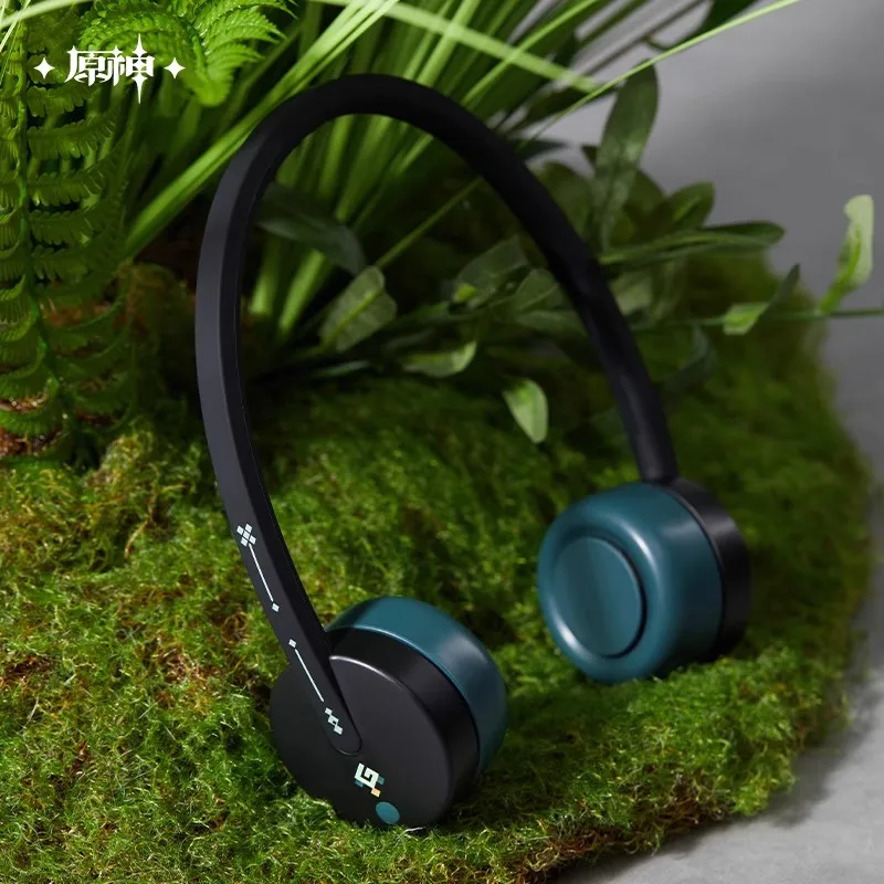 miHoYo Gioco Ufficiale Kinich Fan Genshin Impact Kinich Tema Sinistra Appeso al Collo Piccolo Ventaglio Anime Prop Cosplay Regali di Halloween