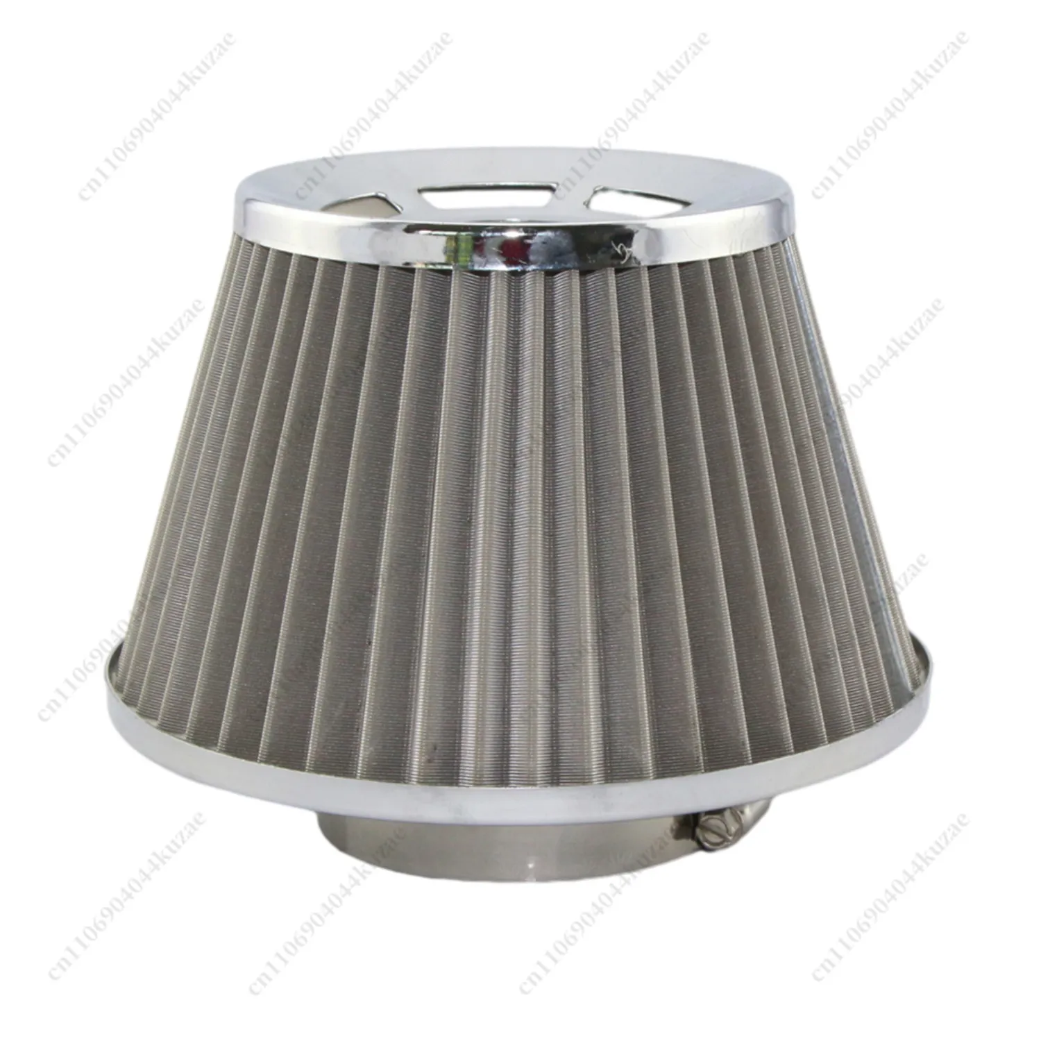 High Flow Auto Air Filter, Stainless Steel Mesh Engine Intake Modified Mushroom Head Filter