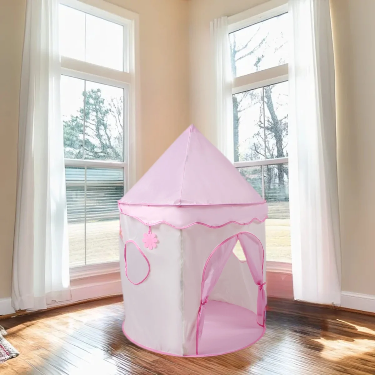 [Rekreacja na świeżym powietrzu] Namiot do zabawy dla dzieci, duży zamek do zabawy w udawanie, zabawka w kształcie domku dla księżniczek z bajek, namiot do zabawy na świeżym powietrzu, zabawki na plażę i do trawy, prezenty świąteczne dla dzieci, prezenty na Boże Narodzenie i Halloween, akcesoria nie są dołączone
