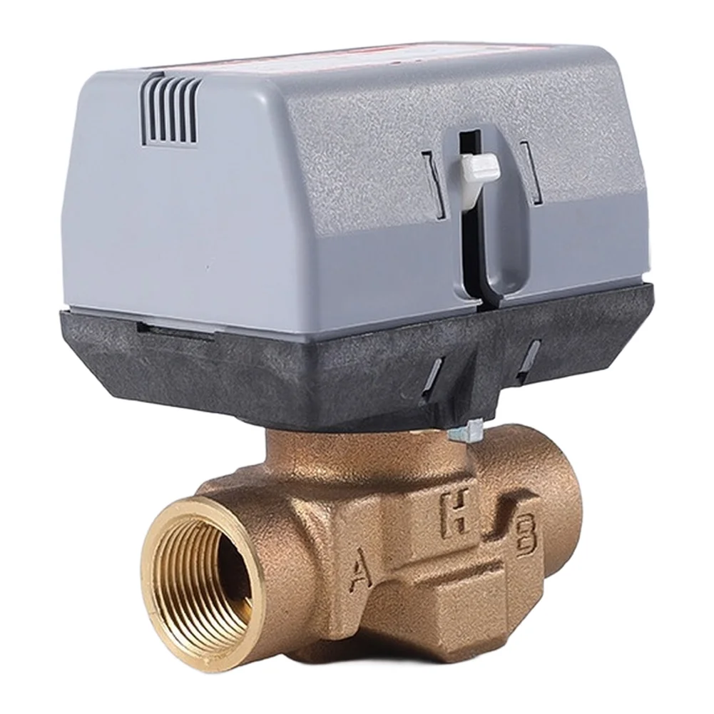 

Электрический шаровой клапан VC6013 с приводом, DN15, DN20, DN25, двухходовой клапан для систем ОВКВ, аксессуары, простая установка, 1 шт.