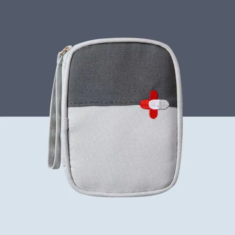 Mini bolsa de Medicina de tela Oxford, bolsa de almacenamiento de Medicina de gran capacidad, bolsa de supervivencia de emergencia