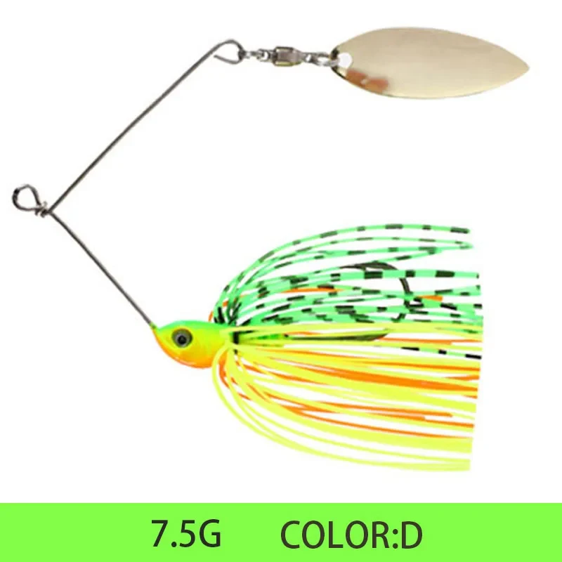Chatterbait TAKEDO LD09 – Señuelo spinner de alambre para lucio